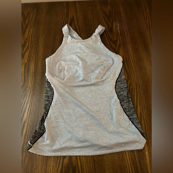 Lululemon Spin It To Win It Tank women’s 8 black gray - Picture 1 of 14